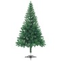 Árbol de Navidad artificial con LEDs y soporte 120 cm 230 ramas