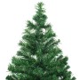Árbol de Navidad artificial con LEDs y soporte 120 cm 230 ramas