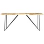 Esstisch aus massivem Mangoholz, 180 x 90 x 76 cm von vidaXL, Küchen- und Esstische - Ref: Foro24-282880, Preis: 270,05 €, Ra...
