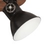 Schwarze industrielle Deckenleuchte 25 W 42x27 cm E27 von vidaXL, Lampen - Ref: Foro24-320515, Preis: 94,53 €, Rabatt: %