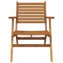 Gartenstühle 2 Einheiten aus massivem Akazienholz von vidaXL, Gartensets - Ref: Foro24-316252, Preis: 202,88 €, Rabatt: %