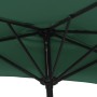 Halbrunder Balkonschirm aus grünem Aluminium, 270 x 144 cm von vidaXL, Sonnenschirme - Ref: Foro24-44588, Preis: 67,82 €, Rab...