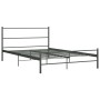 Gray metal bed frame 120x200 cm by vidaXL, Beds and slatted bases - Ref: Foro24-284686, Price: 90,33 €, Discount: %