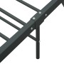 Gray metal bed frame 120x200 cm by vidaXL, Beds and slatted bases - Ref: Foro24-284686, Price: 90,33 €, Discount: %