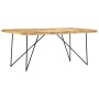 Esstisch aus massivem Mangoholz, 180 x 90 x 76 cm von vidaXL, Küchen- und Esstische - Ref: Foro24-282880, Preis: 270,05 €, Ra...