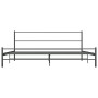 Estructura de cama de metal gris 200x200 cm de vidaXL, Camas y somieres - Ref: Foro24-284687, Precio: 120,12 €, Descuento: %