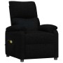 Sillón de masaje de tela negro
