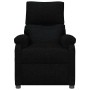 Sillón de masaje de tela negro