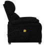 Sillón de masaje de tela negro