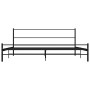 Estructura de cama de metal negro 200x200 cm de vidaXL, Camas y somieres - Ref: Foro24-284691, Precio: 111,40 €, Descuento: %