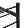 Estructura de cama de metal negro 200x200 cm de vidaXL, Camas y somieres - Ref: Foro24-284691, Precio: 111,40 €, Descuento: %