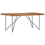 Akazienholz Massivholz Esstisch 180x90x76 cm von vidaXL, Küchen- und Esstische - Ref: Foro24-282881, Preis: 278,74 €, Rabatt: %