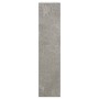 Mueble zapatero madera contrachapada gris hormigón 63x24x103 cm