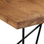 Akazienholz Massivholz Esstisch 180x90x76 cm von vidaXL, Küchen- und Esstische - Ref: Foro24-282881, Preis: 278,74 €, Rabatt: %