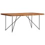 Akazienholz Massivholz Esstisch 180x90x76 cm von vidaXL, Küchen- und Esstische - Ref: Foro24-282881, Preis: 278,74 €, Rabatt: %