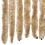 Cortina mosquitera de chenilla beige 90x220 cm