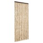 Cortina mosquitera de chenilla beige 100x220 cm