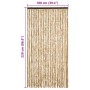Cortina mosquitera de chenilla beige 100x220 cm
