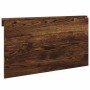 Mesa de pared plegable contrachapada roble ahumado 100x60x56 cm
