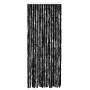 Cortina mosquitera de chenilla gris antracita 56x185 cm