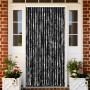 Cortina mosquitera de chenilla gris antracita 90x220 cm