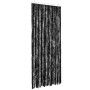 Cortina mosquitera de chenilla gris antracita 90x220 cm