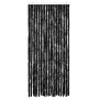 Cortina mosquitera de chenilla gris antracita 90x220 cm