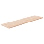 Tabla de estantería madera maciza roble sin tratar 80x20x1,5 cm