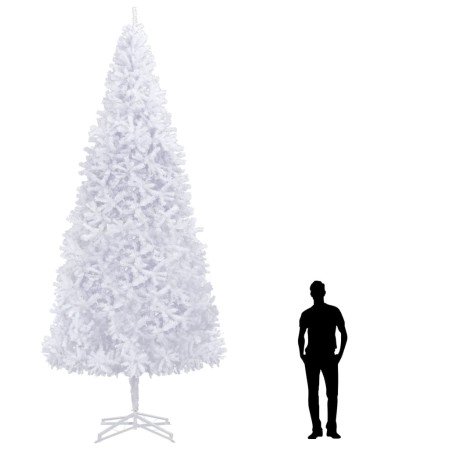 Árbol de Navidad artificial blanco 500 cm en Arboles de navidad | Comprar online en Foro24