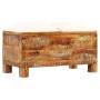 Solid recycled wood storage bench 80x40x40 cm by vidaXL, Benches for halls and storage - Ref: Foro24-245137, Price: 208,22 €,...