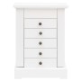Schmuckkasten mit Spiegel aus MDF 25x13,5x34 cm von vidaXL, Schmuckständer - Ref: Foro24-245753, Preis: 60,73 €, Rabatt: %