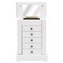 Schmuckkasten mit Spiegel aus MDF 25x13,5x34 cm von vidaXL, Schmuckständer - Ref: Foro24-245753, Preis: 60,73 €, Rabatt: %