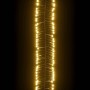 Tira de luces de racimo con 2000 LEDs PVC blanco cálido 17 m