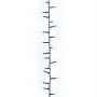 Tira de luces compacta con 400 LED PVC azul 13 m
