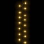 Tira de luces compacta con 1000 LED PVC blanco cálido 25 m