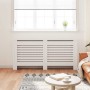 Cubierta para radiador MDF blanco 172x19x81,5 cm