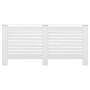 Cubierta para radiador MDF blanco 172x19x81,5 cm