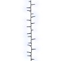 Tira de luces compacta con 3000 LED PVC azul 65 m