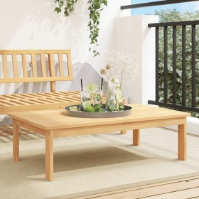 Mesa de jardín madera maciza de acacia 100x60x30 cm Mesa de jardín madera maciza de acacia 100x60x30 cm