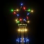 Árbol de Navidad cónico 1134 LED de colores 230x800 cm
