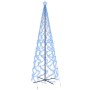 Árbol de Navidad cónico 1400 LED azul 160x500 cm
