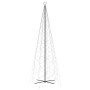 Árbol de Navidad cónico 1400 LED blanco cálido 160x500 cm