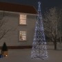 Árbol de Navidad cónico 3000 LED blanco frío 230x800 cm