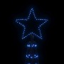 Árbol de Navidad cónico 3000 LED azul 230x800 cm