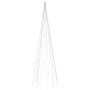 Árbol de Navidad en asta de bandera 732 LED blanco cálido 500cm