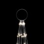 Árbol de Navidad en asta de bandera 732 LED blanco frío 500 cm