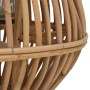 Hängender Kerzenhalter aus Naturgeflecht von vidaXL, Kronleuchter - Ref: Foro24-246819, Preis: 54,97 €, Rabatt: %