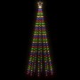 Árbol de Navidad con pincho 310 LED de colores 300 cm