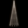 Árbol de Navidad con pincho 732 LED blanco frío 500 cm