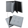 Taburetes almacenaje plegables 2 uds lino sintético gris claro by vidaXL, Folding stools and chairs - Ref: Foro24-247080, Pri...